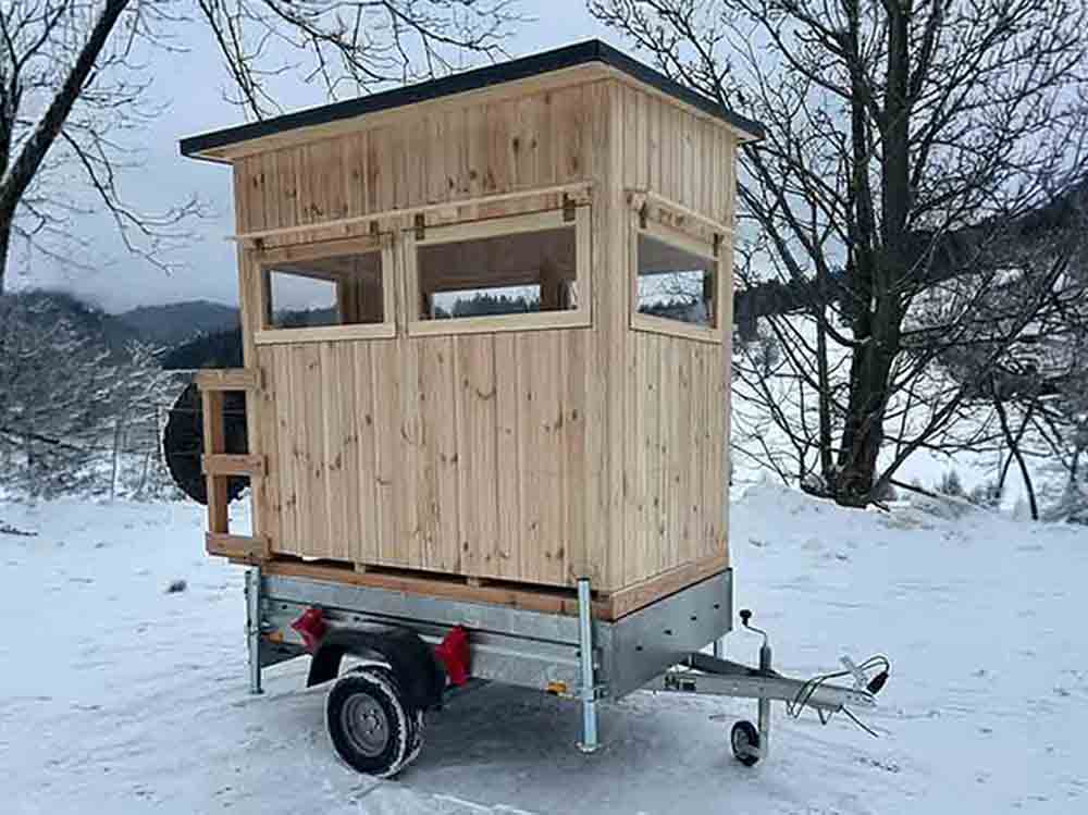 Fahrbare Schlafkanzel